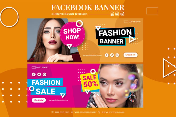 Facebook Banner - Fashion Sale