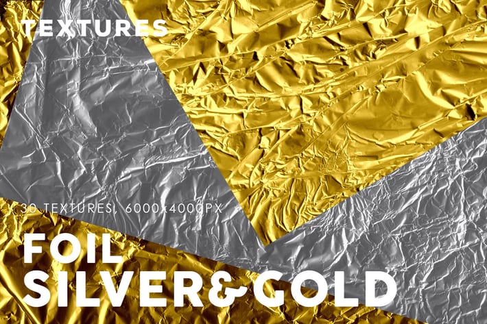 Silver&Gold Foil Textures