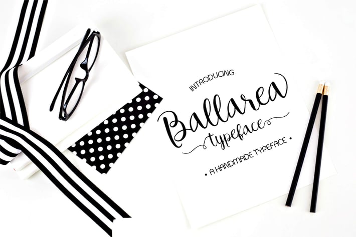 Ballarea Typeface