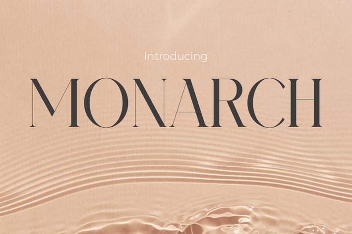 Monarch - Modern Font