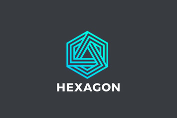 Logo Hexagon Infinity Loop Linear Technology
