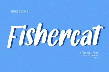 Fishercat Handwritten Font