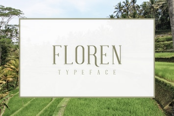 FLOREN Typeface