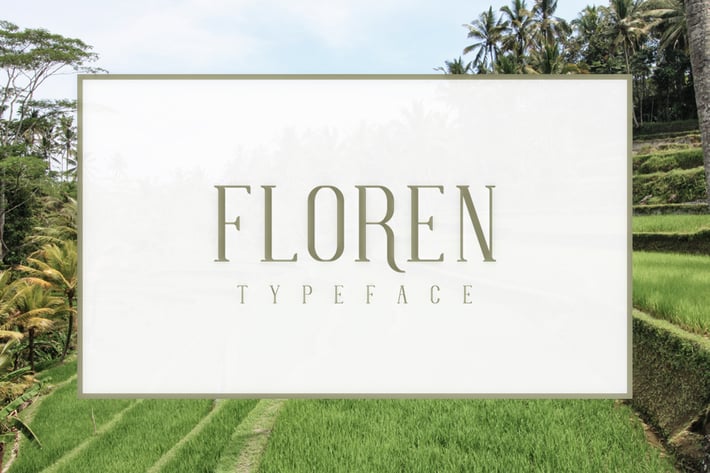FLOREN Typeface