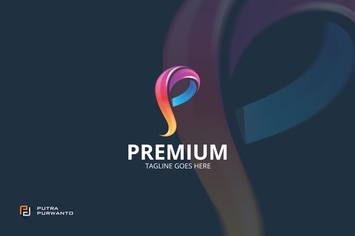 Premium / P Letter - Logo Template