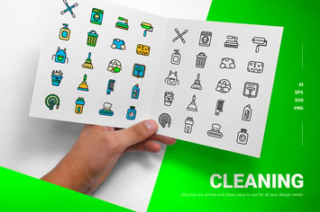 Cleaning - Icons