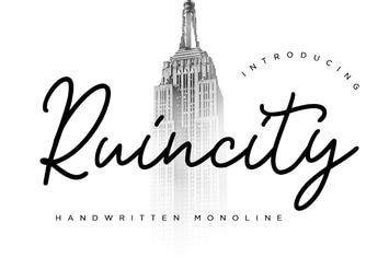 Ruincity Monoline Business Font