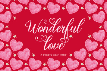 Wonderful Love Script Font
