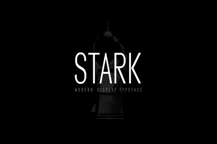 STARK - Modern Display / Headline / Logo Typeface