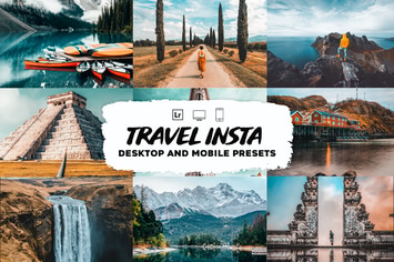 Travel insta Lightroom Presets Mobile & Desktop