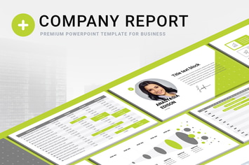 Company Report PowerPoint Template