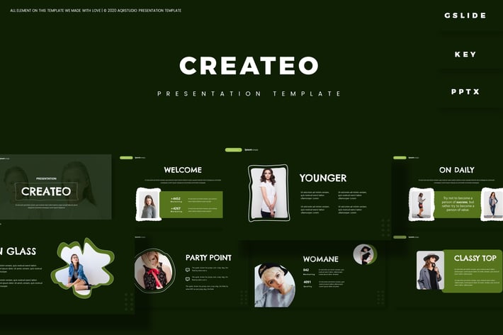 Creato Presentation Template