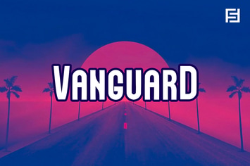 VANGUARD - Unique Neo-Retro Display Typeface