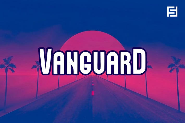 VANGUARD - Unique Neo-Retro Display Typeface