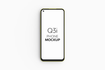 Q3i Phone Mockup