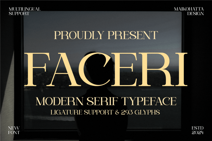 Faceri - Modern Serif Typeface