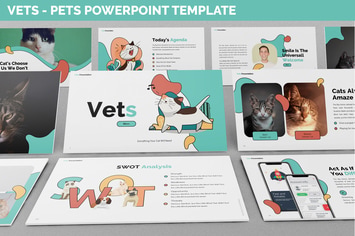 Vets - Pets Powerpoint Template