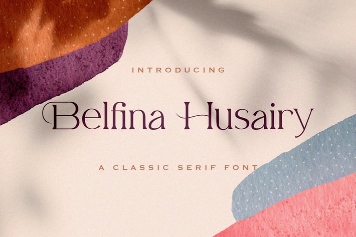 Belfina Husairy - Classic Serif Font
