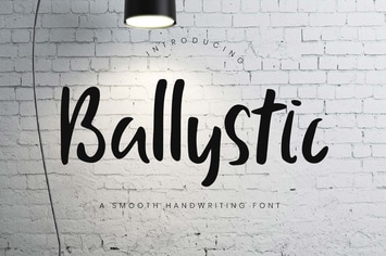 Ballystic Handwriting Business Font