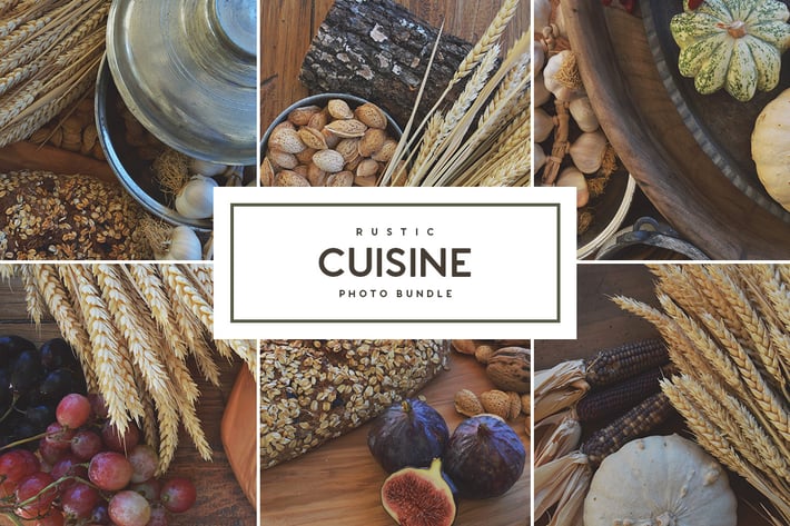 Rustic Cuisine - Stock Photo Bundle
