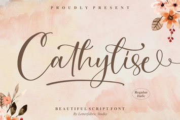 Cathylise Script Font