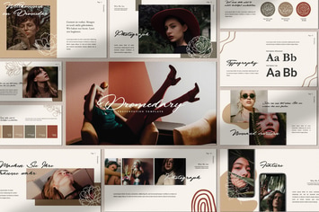 Dromodary Brand Shets Powerpoint