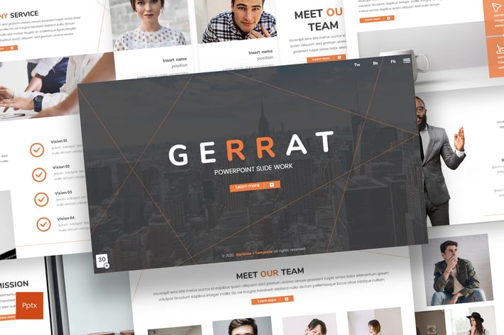 Gerrat - Business Powerpoint Template