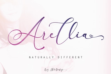 Arellia | Beautiful Script Font