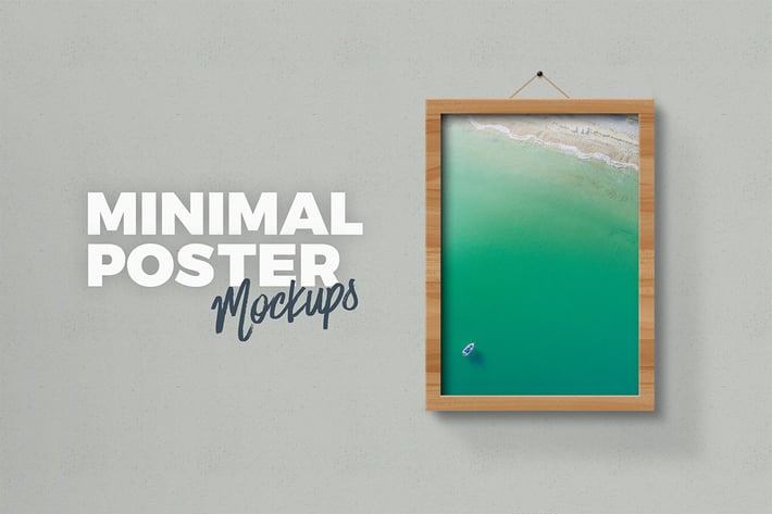 Minimal Poster Mockups