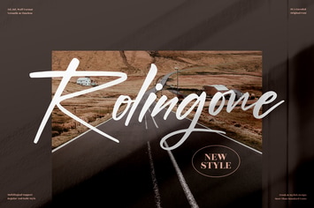 Rolingone Handwritten Font