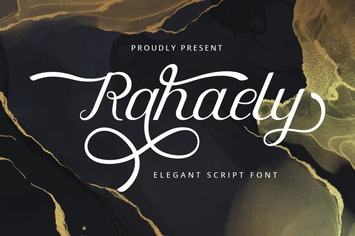 Rahaely - Elegant Script Font