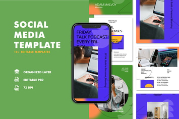 Instagram Templates - Podcast Vol. 1