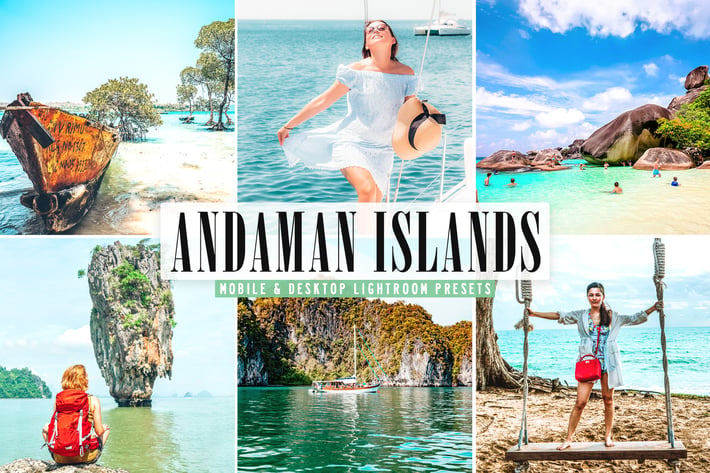 Andaman Islands Mobile & Desktop Lightroom Presets