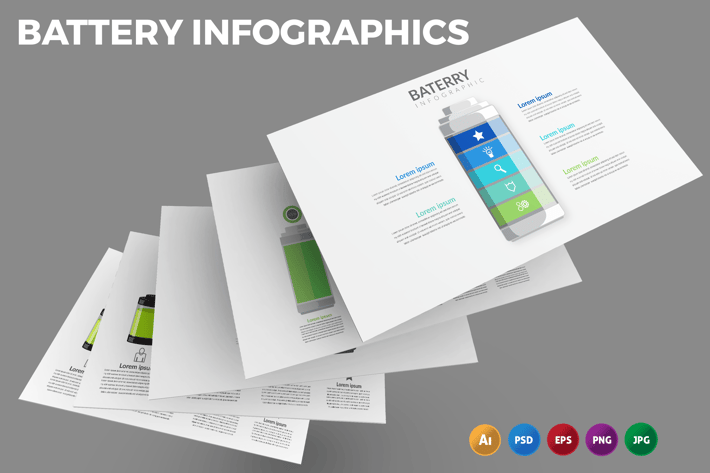 Battery – Infographics Design