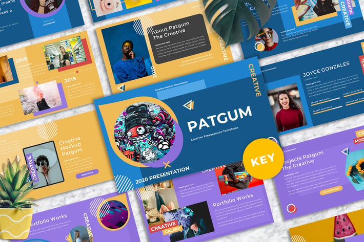 Patgum - Creative Keynote Templates