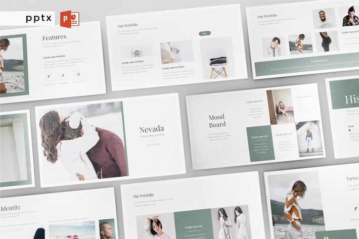 NEVADA - Powerpoint Template V135