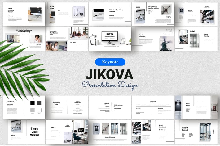 Jikova - Presentation Design Template Keynote