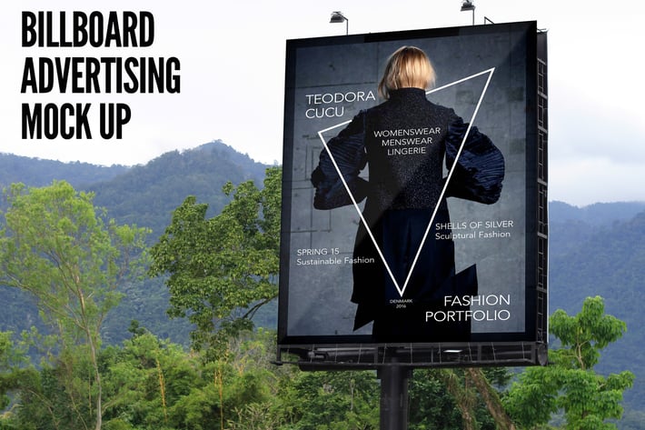 Billboard Advertising Mock Up 