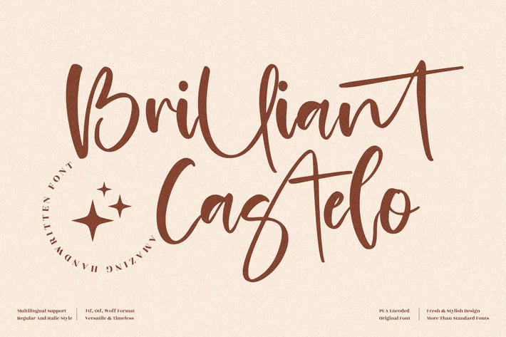 Brilliant Castelo Signature Font