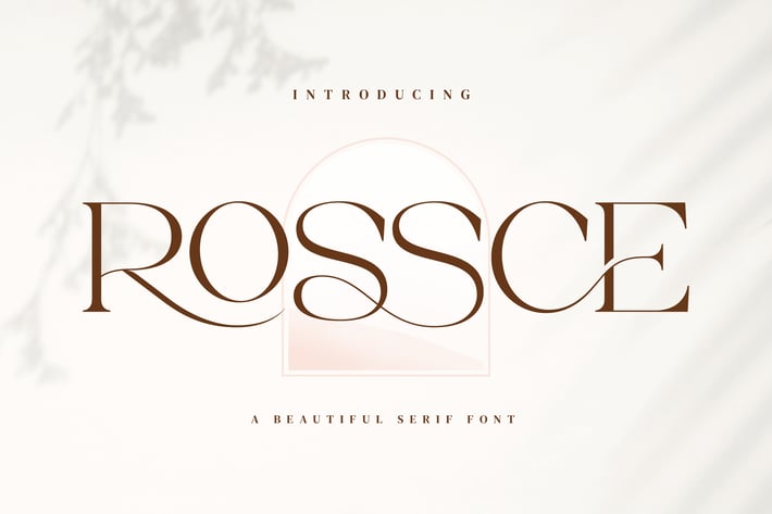 Rossce Beautiful Serif Font