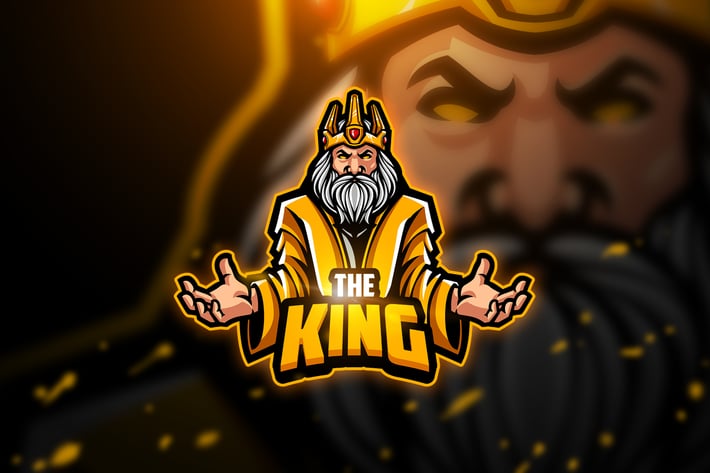 King - Mascot & Esport Logo
