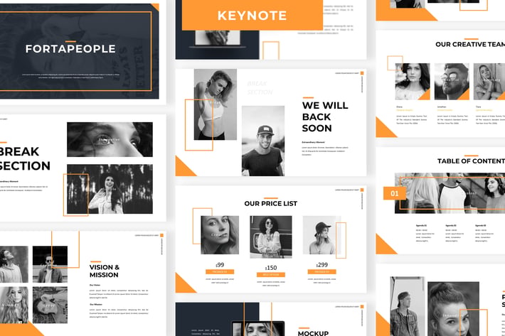 Fortapeople - Business Keynote Template