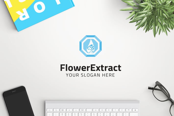 FlowerExtract professional logo
