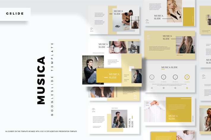 Musica - Google Slides Template