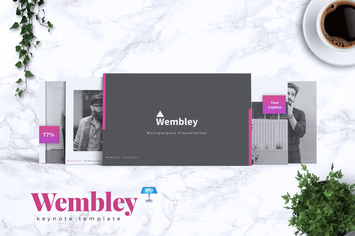 WEMBLEY - Creative Keynote Template