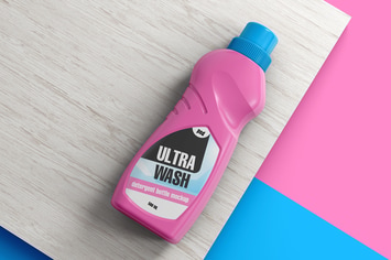Detergent Bottle Mockup
