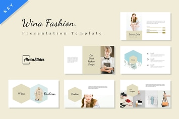Wina - Fashion Keynote Presentation Template