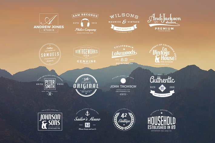 16 Vintage Logos