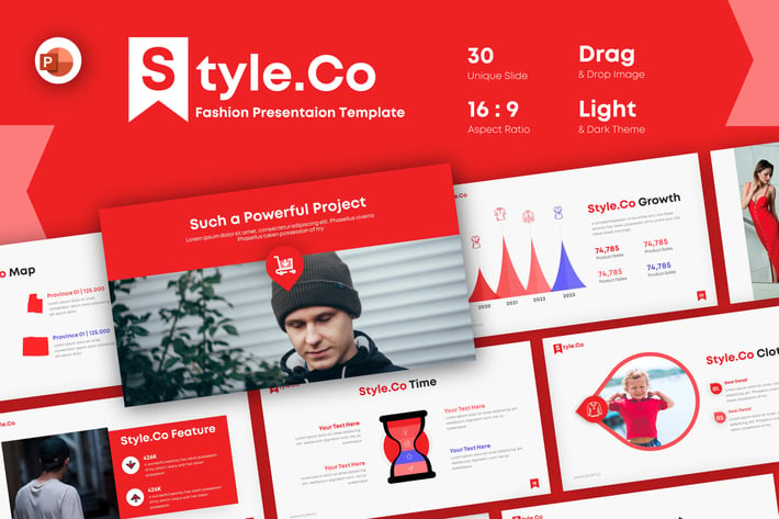 Style.co Fashion Powerpoint Template