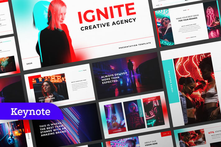 Ignite Creative Agency Keynote Template
